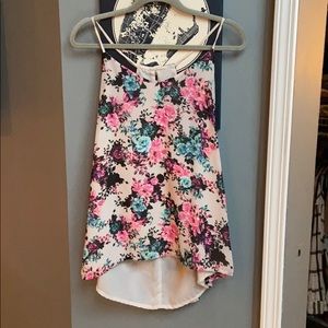 ⛄️Floral Pink Tank Top⛄️